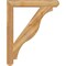 Ekena Millwork Funston Craftsman Rough Sawn Bracket, Western Red Cedar, 4"W x 32"D x 40"H BKT04X32X40FST04RWR - alternate 2